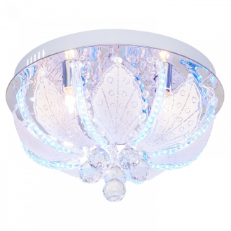 Потолочный светильник ЭкономСвет 5633/4CR RC BLWLED - Интернет-магазин бытовой техники, вентиляции, гигиенического оборудования Энерготехника, Екатеринбург