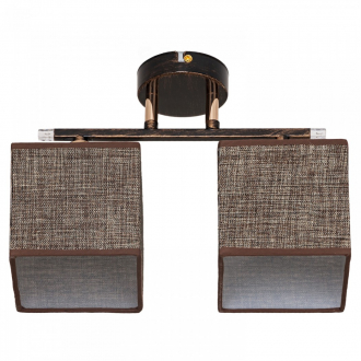 Потолочный светильник ЭкономСвет 5654A/2BR BR - Интернет-магазин бытовой техники, вентиляции, гигиенического оборудования Энерготехника, Екатеринбург