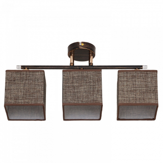 Потолочный светильник ЭкономСвет 5654A/3BR BR - Интернет-магазин бытовой техники, вентиляции, гигиенического оборудования Энерготехника, Екатеринбург