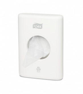 Tork.Держатель для гигиенических пакетов белый 566000 - Интернет-магазин бытовой техники, вентиляции, гигиенического оборудования Энерготехника, Екатеринбург