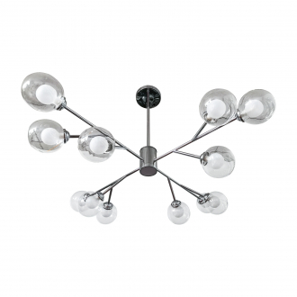 Потолочный светильник  ЭкономСвет 11036/12CR CL - Интернет-магазин бытовой техники, вентиляции, гигиенического оборудования Энерготехника, Екатеринбург