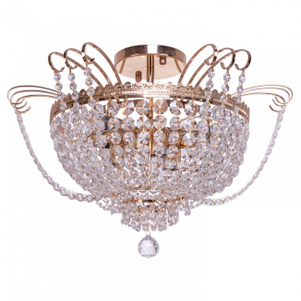 ЭкономСвет.Люстра потолочная хрусталь 58912 / 6FGD WT - Интернет-магазин бытовой техники, вентиляции, гигиенического оборудования Энерготехника, Екатеринбург