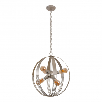 Потолочный светильник  ЭкономСвет 15301/6SN+CR - Интернет-магазин бытовой техники, вентиляции, гигиенического оборудования Энерготехника, Екатеринбург