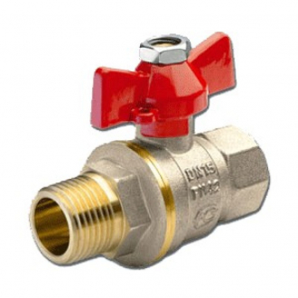 Кран в/н Ду020 баб. шаровый латунный Китай - Интернет-магазин бытовой техники, вентиляции, гигиенического оборудования Энерготехника, Екатеринбург