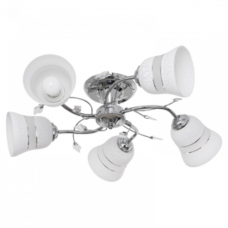 Потолочный светильник ЭкономСвет 5976M/5CR WT - Интернет-магазин бытовой техники, вентиляции, гигиенического оборудования Энерготехника, Екатеринбург