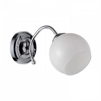 Настенный светильник  ЭкономСвет 60002/1wCR WT - Интернет-магазин бытовой техники, вентиляции, гигиенического оборудования Энерготехника, Екатеринбург