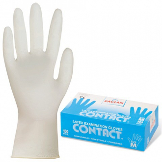 PACLAN Перчатки хозяйственные латексные одноразовые комплект 50 пар (100 шт.), размер М - Интернет-магазин бытовой техники, вентиляции, гигиенического оборудования Энерготехника, Екатеринбург