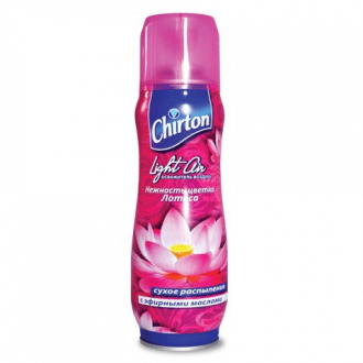 CHIRTON Освежитель воздуха аэрозольный 300мл Light Air "Нежность лотоса" сухое распыление - Интернет-магазин бытовой техники, вентиляции, гигиенического оборудования Энерготехника, Екатеринбург