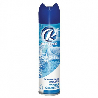 RIO ROYAL Освежитель воздуха аэрозольный 300мл "Горная свежесть" - Интернет-магазин бытовой техники, вентиляции, гигиенического оборудования Энерготехника, Екатеринбург