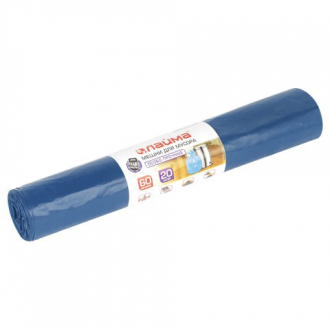 Мешки д/мусора 60л, синие, в рулоне 20шт, ПВД, 30мкм, 60х70см(+5%), особо прочные, ЛАЙМА, 601382 - Интернет-магазин бытовой техники, вентиляции, гигиенического оборудования Энерготехника, Екатеринбург