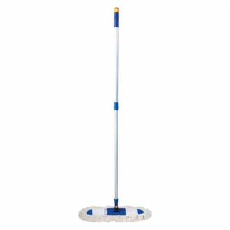 ЛАЙМА Швабра-рамка 40 см, алюминиевый телескопический черенок 130 см (резьба 1,6 см), МОП хлопок - Интернет-магазин бытовой техники, вентиляции, гигиенического оборудования Энерготехника, Екатеринбург