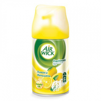 AIRWICK Картридж аэрозольный 250мл "Лимон и женьшень" - Интернет-магазин бытовой техники, вентиляции, гигиенического оборудования Энерготехника, Екатеринбург