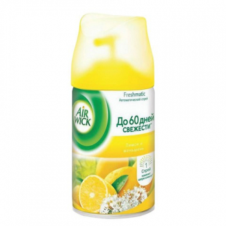 AIRWICK Сменный баллон 250мл "Лимон и женьшень", для автоматических освежителей, универсальный - Интернет-магазин бытовой техники, вентиляции, гигиенического оборудования Энерготехника, Екатеринбург