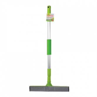 Стекломойка ЛЮБАША, алюминиевая телескопическая ручка 50-90 см, рабочая часть 25 см (стяжка, губка, - Интернет-магазин бытовой техники, вентиляции, гигиенического оборудования Энерготехника, Екатеринбург