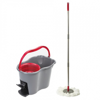 ЛАЙМА Набор для уборки , ведро 7 л с отжимом и педалью, швабра с круглой насадкой (2 шт., кольцо) - Интернет-магазин бытовой техники, вентиляции, гигиенического оборудования Энерготехника, Екатеринбург