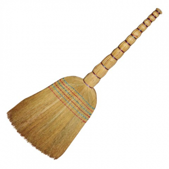 Веник сорго 6-ти прошивной, "Премиум", 400-440 г, ширина метелки 30-35 см, длина 79 см, 604230 - Интернет-магазин бытовой техники, вентиляции, гигиенического оборудования Энерготехника, Екатеринбург