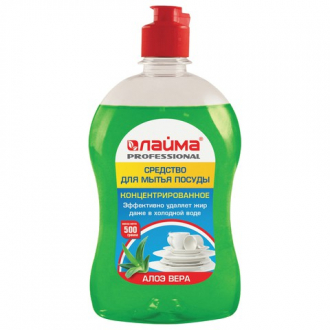 ЛАЙМА PROFESSIONAL Средство для мытья посуды 500г концентрат "Алоэ Вера" - Интернет-магазин бытовой техники, вентиляции, гигиенического оборудования Энерготехника, Екатеринбург