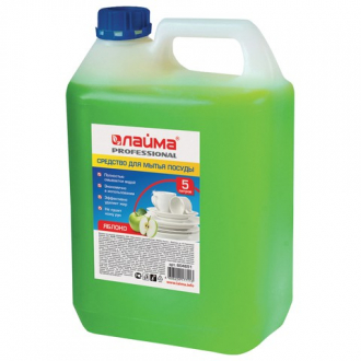 ЛАЙМА PROFESSIONAL Средство для мытья посуды 5л "Яблоко" - Интернет-магазин бытовой техники, вентиляции, гигиенического оборудования Энерготехника, Екатеринбург