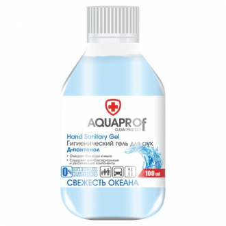 Гель для рук антисептический спиртосодержащий (70%), 100 мл, AQUAPROF "Свежесть океана" - Интернет-магазин бытовой техники, вентиляции, гигиенического оборудования Энерготехника, Екатеринбург