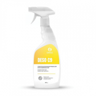 Антисептик кожный дезинфицирующий спиртосодержащий (70%) 600 мл GRASS DESO C9, распылитель 550023 - Интернет-магазин бытовой техники, вентиляции, гигиенического оборудования Энерготехника, Екатеринбург