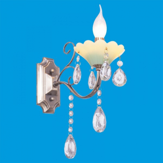 ЭкономСвет.Бра настенная  классика с хрусталем 6069 / 1wAB + GN WT - Интернет-магазин бытовой техники, вентиляции, гигиенического оборудования Энерготехника, Екатеринбург