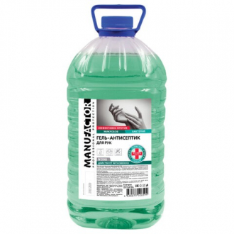 Антисептик кожный дезинфицирующий спиртосодержащий (70%) 5 л MANUFACTOR, гель, N308 - Интернет-магазин бытовой техники, вентиляции, гигиенического оборудования Энерготехника, Екатеринбург