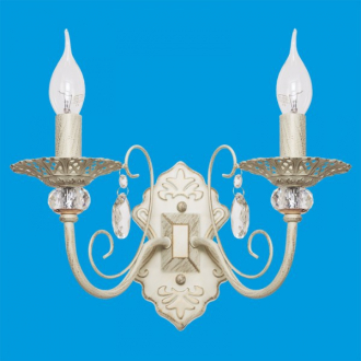 ЭкономСвет.Бра классика 6091 / 2wFGD + WT - Интернет-магазин бытовой техники, вентиляции, гигиенического оборудования Энерготехника, Екатеринбург