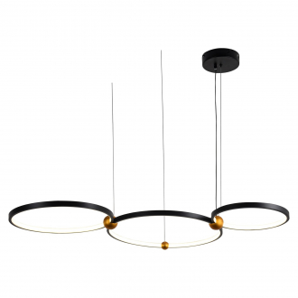 Gerhort Потолочный светодиодный светильник G61354/3C BK - Интернет-магазин бытовой техники, вентиляции, гигиенического оборудования Энерготехника, Екатеринбург