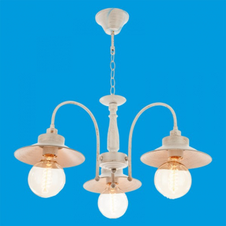 ЭкономСвет.Люстра 6129 / 3WT WT - Интернет-магазин бытовой техники, вентиляции, гигиенического оборудования Энерготехника, Екатеринбург