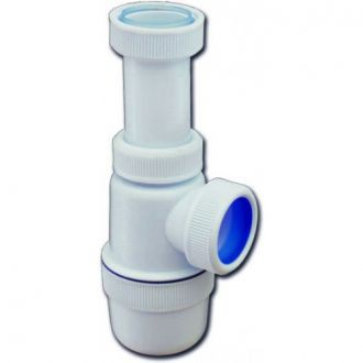 Сифон "Элит" без выпуска (1 1/2" - Ф40) - Интернет-магазин бытовой техники, вентиляции, гигиенического оборудования Энерготехника, Екатеринбург