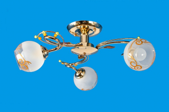 ЭкономСвет.Светильник эконом 6175 / 3C FGD WT - Интернет-магазин бытовой техники, вентиляции, гигиенического оборудования Энерготехника, Екатеринбург