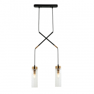 Gerhort Потолочный светильник G51213/2BK+AB CL - Интернет-магазин бытовой техники, вентиляции, гигиенического оборудования Энерготехника, Екатеринбург