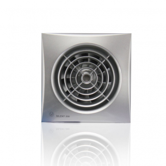 Soler & Palau Вентилятор накладной с датчиком влажности SILENT-200 CHZ SILVER - Интернет-магазин бытовой техники, вентиляции, гигиенического оборудования Энерготехника, Екатеринбург