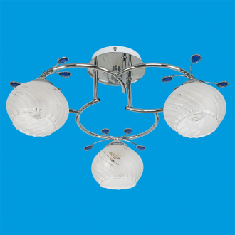 ЭкономСвет.Светильник эконом 6415 / 3CR WT - Интернет-магазин бытовой техники, вентиляции, гигиенического оборудования Энерготехника, Екатеринбург