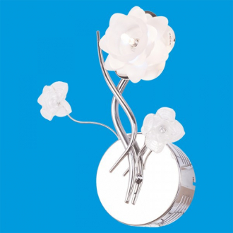 ЭкономСвет.Галогенновая бра 6457 / 1wCR WTLED - Интернет-магазин бытовой техники, вентиляции, гигиенического оборудования Энерготехника, Екатеринбург