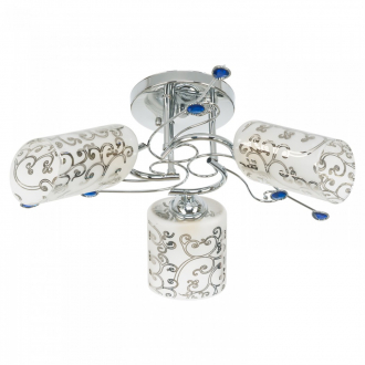 ЭкономСвет.Светильник эконом 6519 / 3B CH + BL - Интернет-магазин бытовой техники, вентиляции, гигиенического оборудования Энерготехника, Екатеринбург