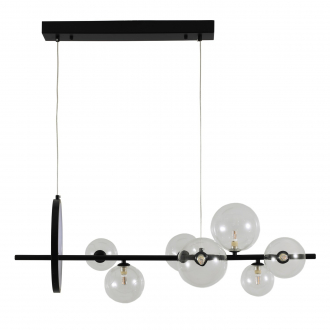 Gerhort Подвесной светильник G51225/7+1BK CL - Интернет-магазин бытовой техники, вентиляции, гигиенического оборудования Энерготехника, Екатеринбург