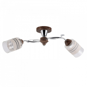 Потолочный светильник  ЭкономСвет 66001/2WD+CR WT - Интернет-магазин бытовой техники, вентиляции, гигиенического оборудования Энерготехника, Екатеринбург