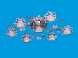 ЭкономСвет.Галогенновый светильник 6617 / 7CR RC RBPLED - Интернет-магазин бытовой техники, вентиляции, гигиенического оборудования Энерготехника, Екатеринбург