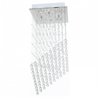 Люстра с хрусталем  ЭкономСвет 6641/4CR - Интернет-магазин бытовой техники, вентиляции, гигиенического оборудования Энерготехника, Екатеринбург