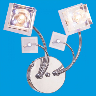 ЭкономСвет.Галогенновая бра 6705 / 2wCR WTRBPLED - Интернет-магазин бытовой техники, вентиляции, гигиенического оборудования Энерготехника, Екатеринбург