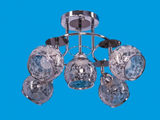 ЭкономСвет.Спот потолочный 69836A / 5CR - Интернет-магазин бытовой техники, вентиляции, гигиенического оборудования Энерготехника, Екатеринбург