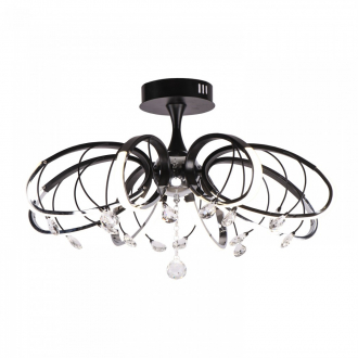 Потолочный светильник  ЭкономСвет 66003/8BK+CR - Интернет-магазин бытовой техники, вентиляции, гигиенического оборудования Энерготехника, Екатеринбург