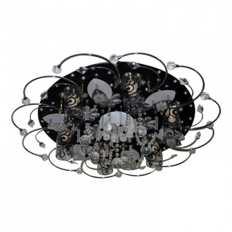 ЭкономСвет.Светильник космос 70014/6BK WT+BK RC WTLED - Интернет-магазин бытовой техники, вентиляции, гигиенического оборудования Энерготехника, Екатеринбург