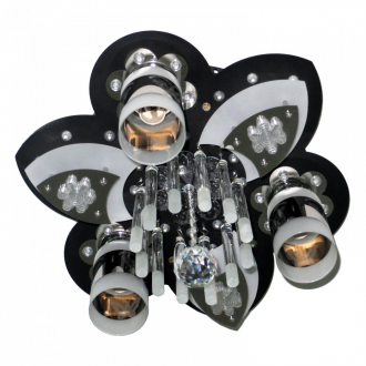 ЭкономСвет.Светильник космос 70015/3CR+BK RC RBPLED - Интернет-магазин бытовой техники, вентиляции, гигиенического оборудования Энерготехника, Екатеринбург