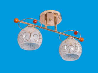 ЭкономСвет.Светильник эконом 7076 / 2FGD WT - Интернет-магазин бытовой техники, вентиляции, гигиенического оборудования Энерготехника, Екатеринбург