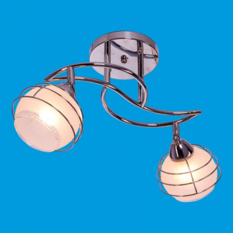 ЭкономСвет.Люстра модерн 7077 / 2SV WT - Интернет-магазин бытовой техники, вентиляции, гигиенического оборудования Энерготехника, Екатеринбург