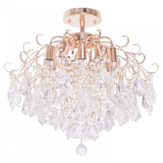 ЭкономСвет.Люстра потолочная хрусталь 71214 / 12 S FGD WT - Интернет-магазин бытовой техники, вентиляции, гигиенического оборудования Энерготехника, Екатеринбург