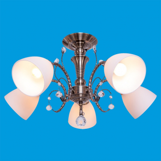 ЭкономСвет.Люстра 71235 / 5AB WT - Интернет-магазин бытовой техники, вентиляции, гигиенического оборудования Энерготехника, Екатеринбург