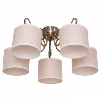 Потолочный светильник  ЭкономСвет 7132/5AB BGE - Интернет-магазин бытовой техники, вентиляции, гигиенического оборудования Энерготехника, Екатеринбург